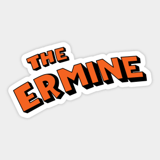 The Ermine Sticker